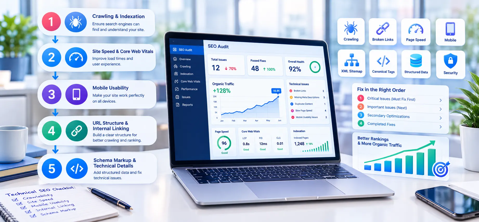SEO Technical Fixes Workflow SEO Technical Fixes Workflow